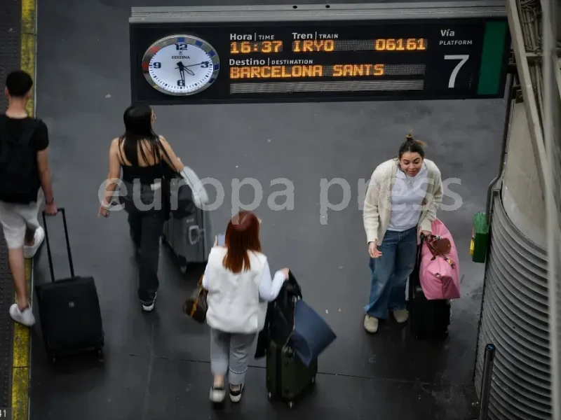Estación de tren, archivo