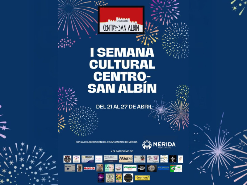 Cartel Semana Cultural Centro San Albín