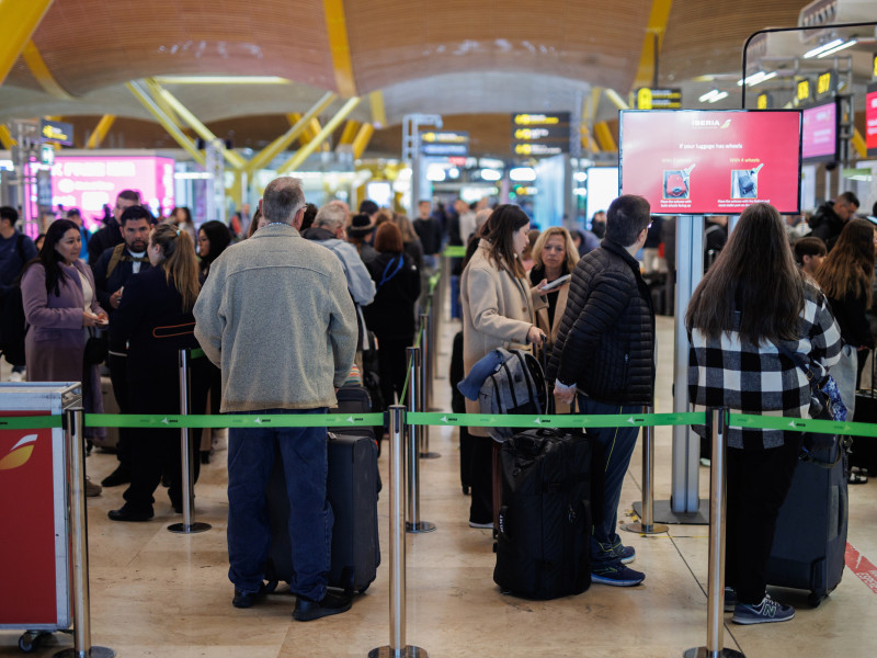 Terminal T4 del aeropuerto de Adolfo Suárez-Madrid Barajas. Archivo