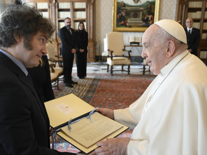 Javier Milei Papa Francisco