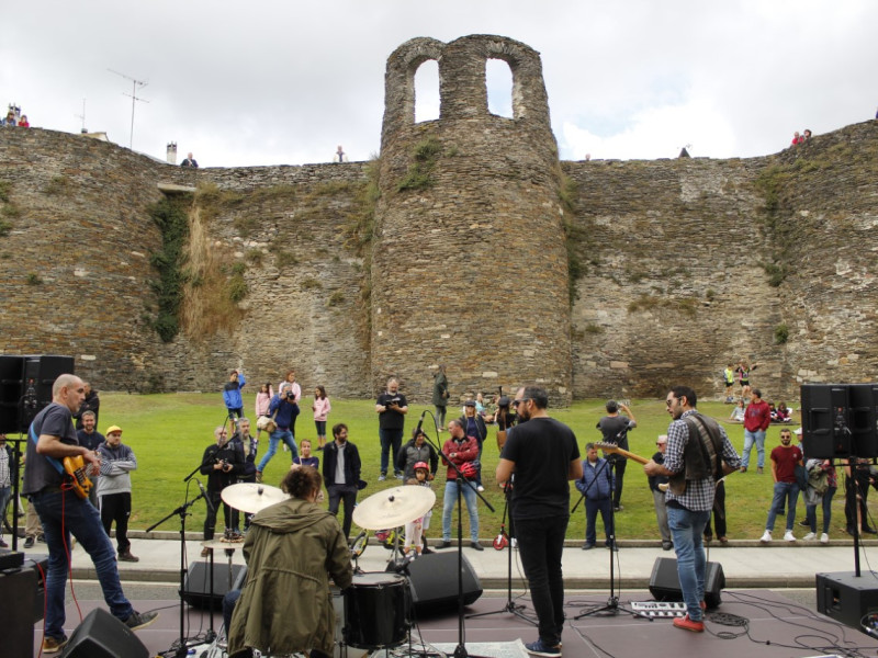 A Praza da Mosqueira, un lugar emblemático de Lugo, será o escenario do canto popular
