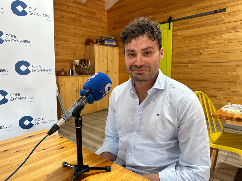 Gonzalo Mier, gerente del camping "El Molino", en "Somo Parque"