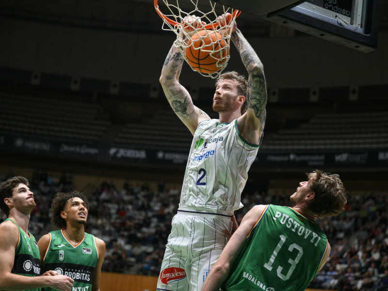 Balcerowski en un partido ante el Joventut