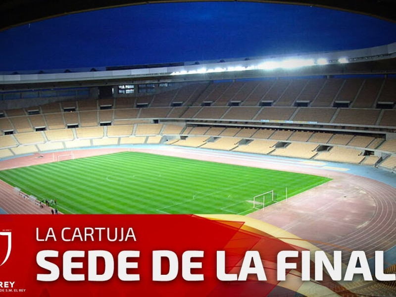 Estadio de la Cartuja en Sevilla, sede de la final de la Copa del Rey