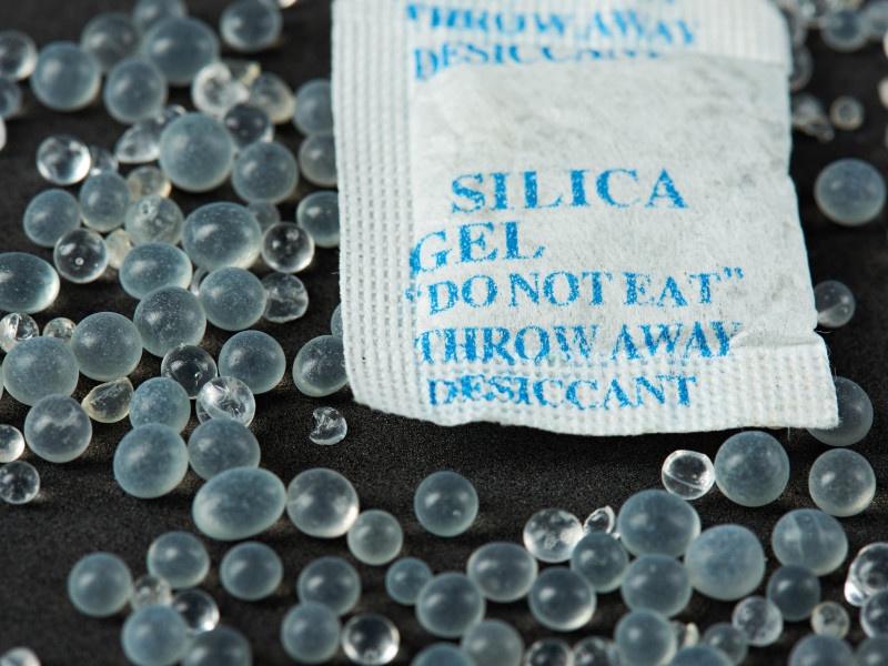 Bolas de gel de sílice