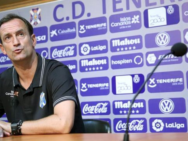 Joseba Etxeberría ex entrenador del CD Tenerie