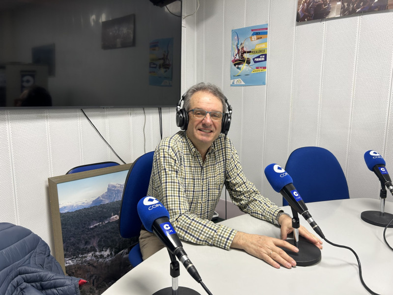 Fernando Estallo, presidente del Grupo Folklórico Alto Aragón