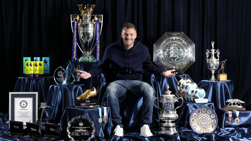 Jamie Vardy es una leyenda del fútbol mundial y el mejor jugador de la historia del Leicester.