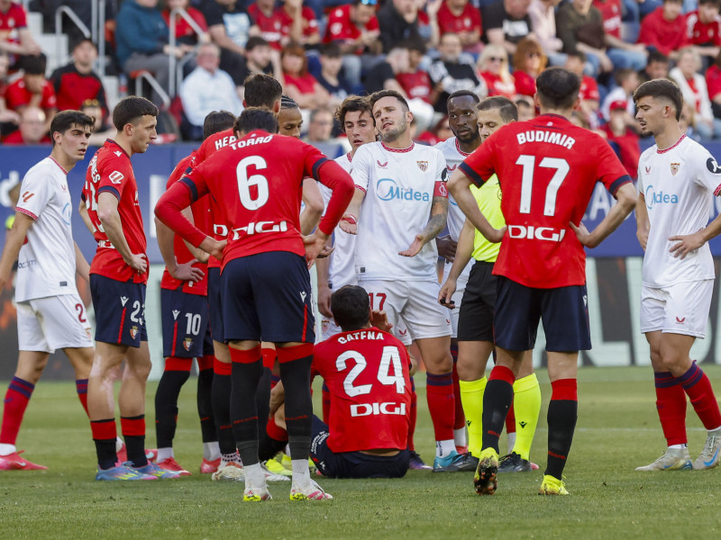 Polémica en el Osasuna - Sevilla