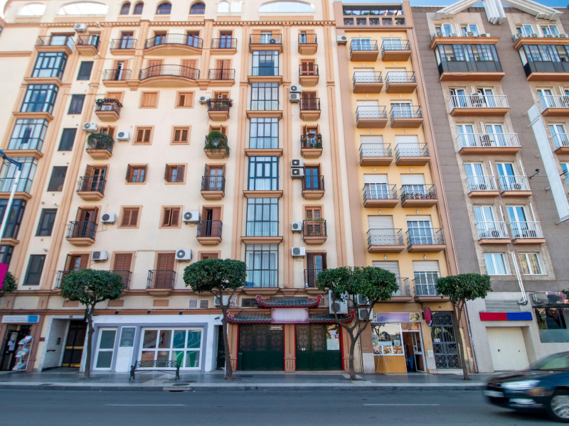 Vista de las calles de la ciudad de Huelva