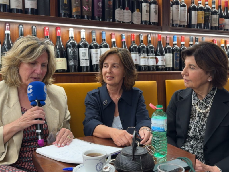 Concha Osácar y Eva Castillo en Fin de Semana