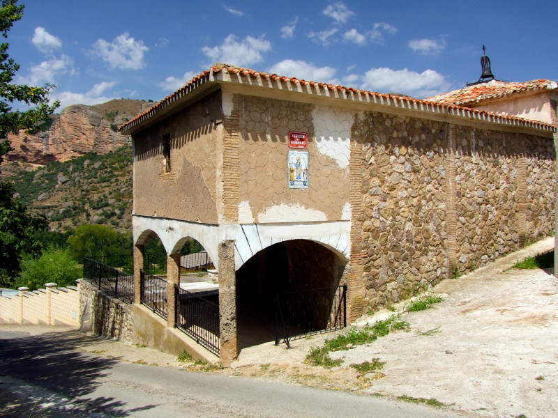 La ermita del Rosario en Viguera