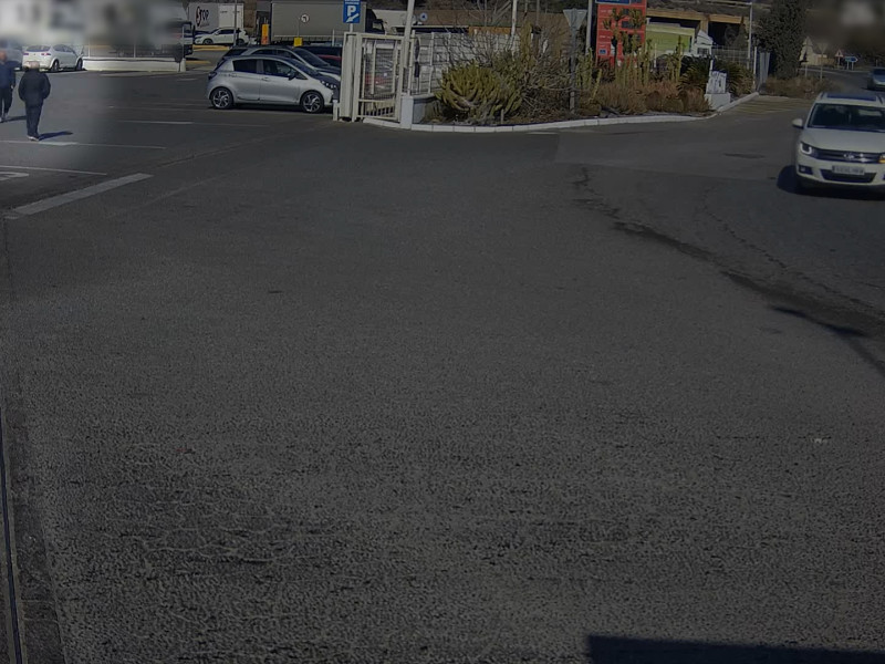 ZONA EN LA QUE QUEDABAN VÍCTIMA Y EXTORSIONADOR