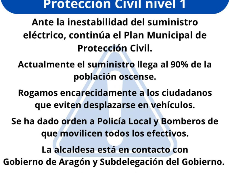 Nivel 1 de emergencias