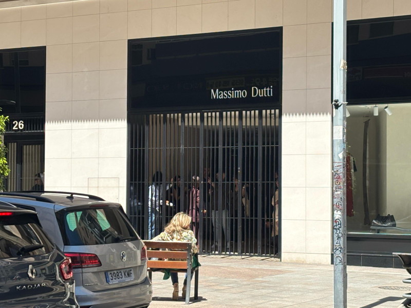 Los comercios de Maissonave han cerrado sus puertas.