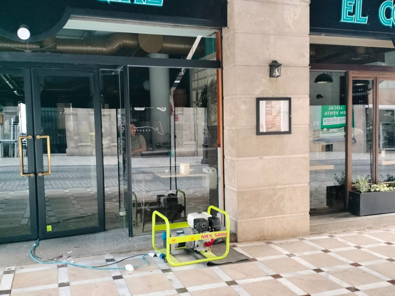 Los grupos electrógenos salvan a muchos establecimientos