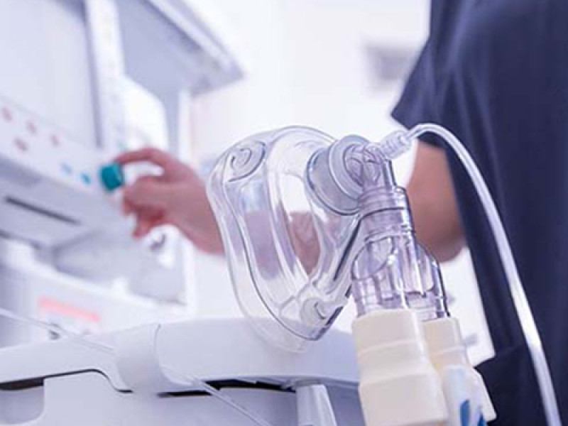 Oxigenoterapia en el hospital de campaña