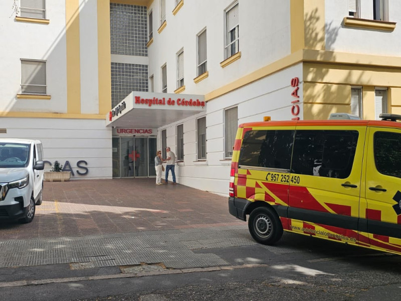 Zona de Urgencias del Hospital Cruz Roja de Córdoba