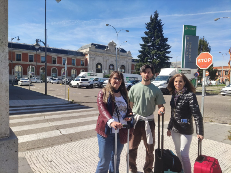 Este grupo viajaba de Vitoria a Toledo y se quedaron atrapadas en el tren durante 10 horas
