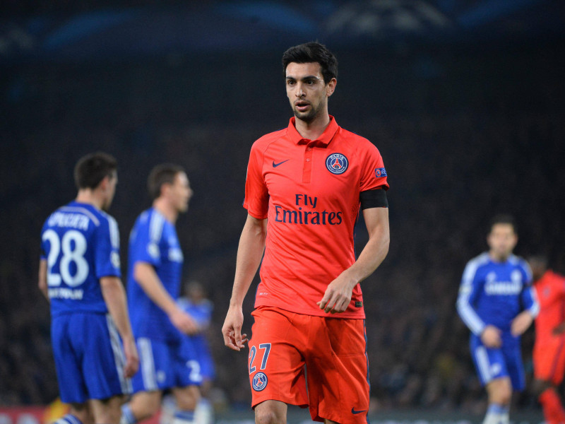 Javier Patore, en un partido con el PSGCHELSEA-PSG (2-2 ap)STADE STAMFORD BRIDGELONDRESANGLETERREpastore (javier)PRESSE SPORTSLAHALLE PIERRE