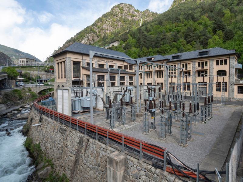 Andorra, estacó elèctrica