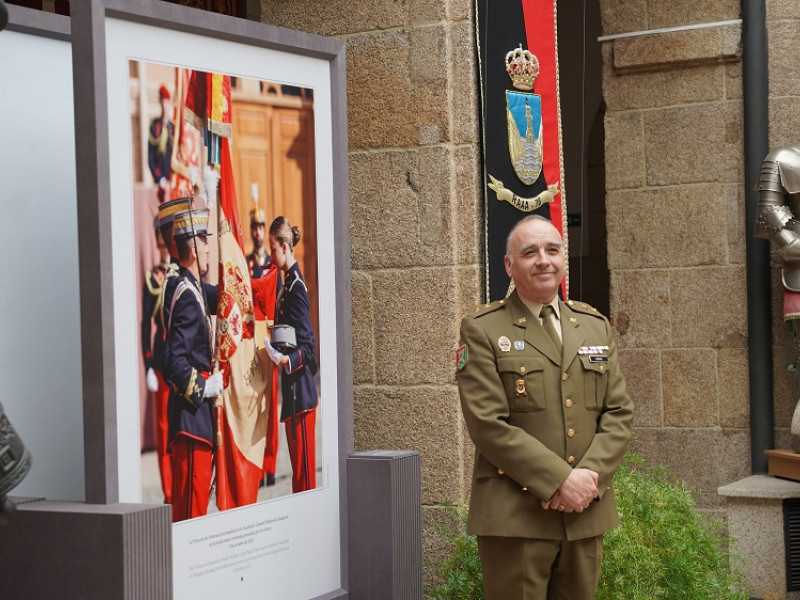 Exposición sobre Felipe VI en Capitanía