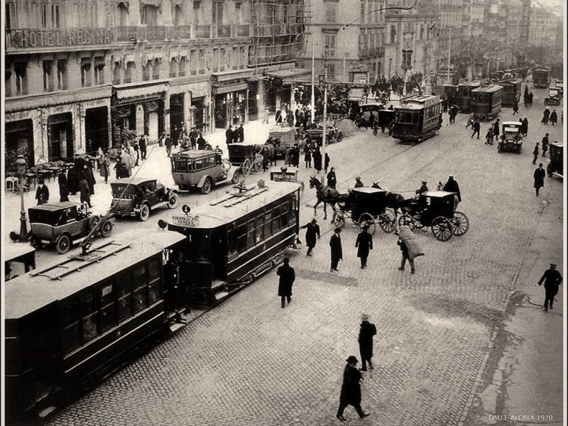 Madrid ha cambiado lo suyo en 100 años