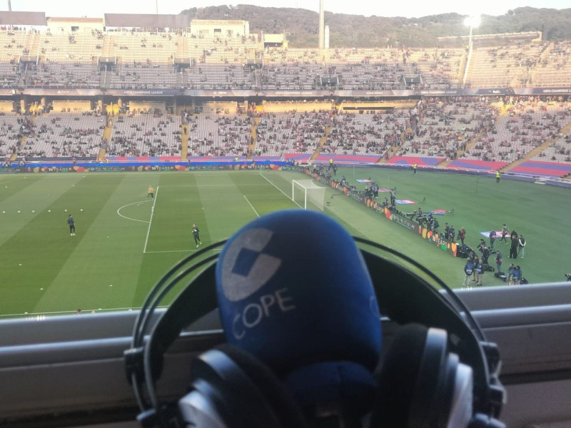 Tiempo de Juego en el estadio de Montjuic