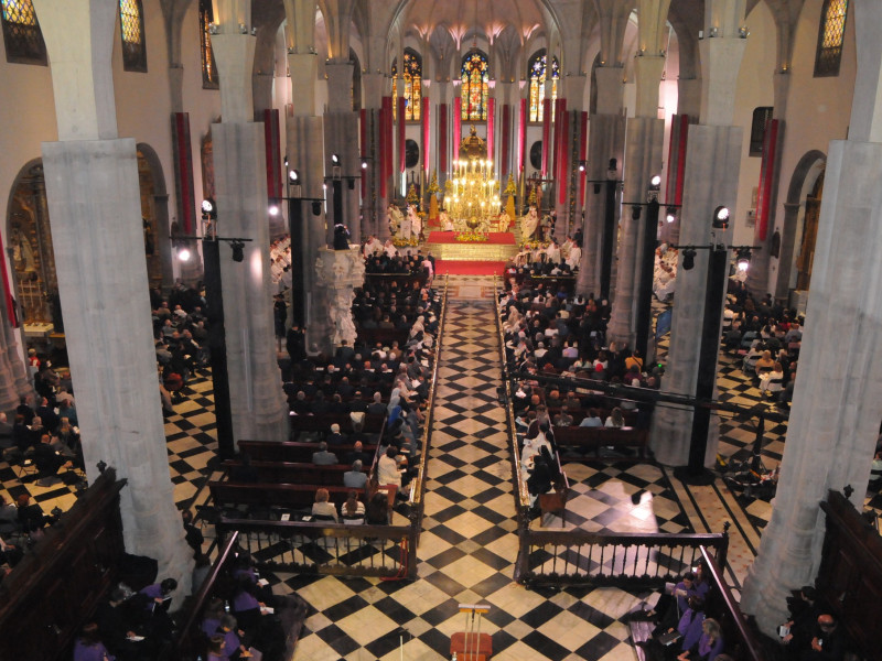 La catedral de La Laguna estaba llena para celebrar el nombramiento de Eloy Santiago