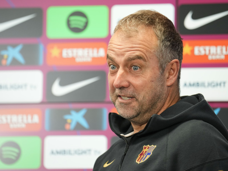 Hansi Flick desveló que Ter Stegen será titular este sábado en Zorrilla.