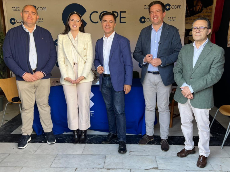 Francisco Carrera, Araceli Gutiérrez, Fran Durán, Aurelio Fernández y Rafael Ramírez