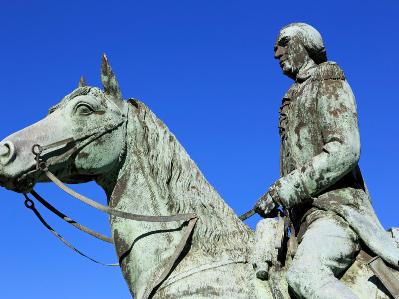 Estatua de Bernardo de Gálvez en Nueva Orleans