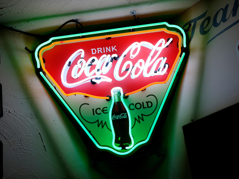Neón de Coca Cola
