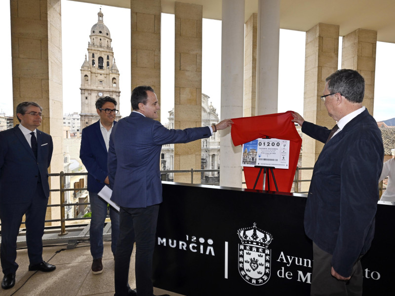 Lotería Nacional se une al 1200 aniversario de Murcia