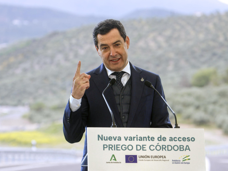 Juanma Moreno, presidente de la Junta de Andalucía