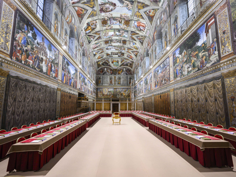 Capilla Sixtina Cónclave