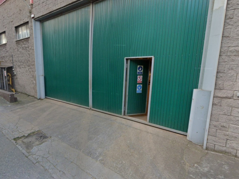 Nave del polígono industrial Bankunion II (Gijón) en la que un trabajador ha fallecido
