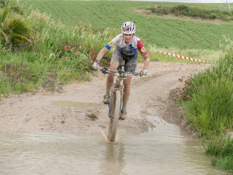 Ana Bejarano en la Sherry Bike 2025