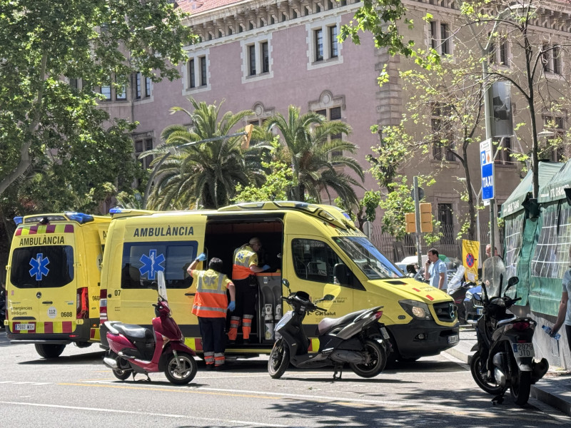 Accidente en Barcelona