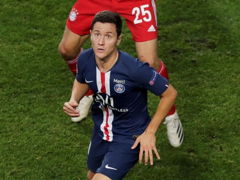 Ander Herrera, durante la final de la Champions de 2020.