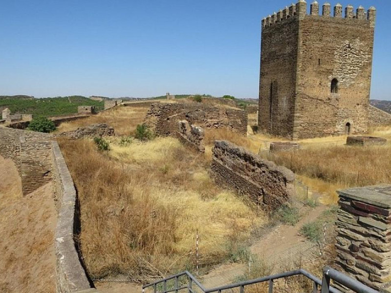 El castillo de Nodar en Barrancos