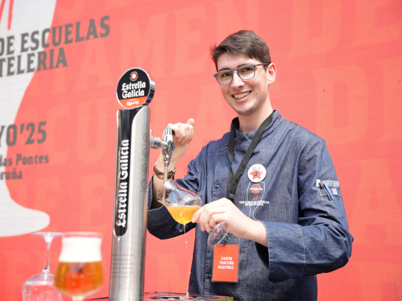 Xabier Troitiño ganó el VI Campeonato de Servicio de Estrella Galicia