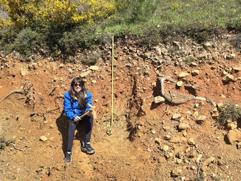 La doctora en Geología por la Usal, Leticia Merchán