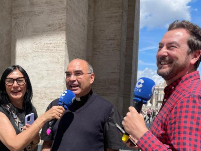 El fraile Ismael Arevalillo en COPE