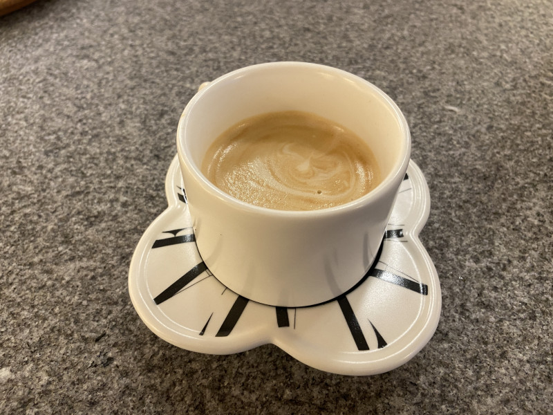 Café con leche especial 50 aniversario de Zara