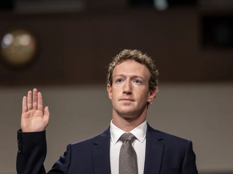Mark Zuckerberg, dueño de la empresa Meta, matriz de Facebook, Instagram y Whatsapp