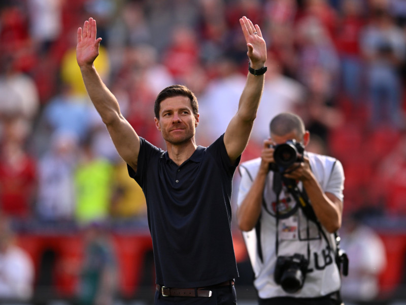 Xabi Alonso se despide del Bayer Leverkusen