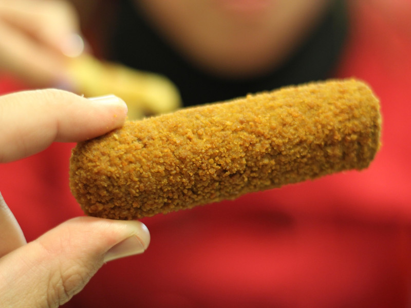 Hay que prestar mucha atención a la fritura de la croqueta