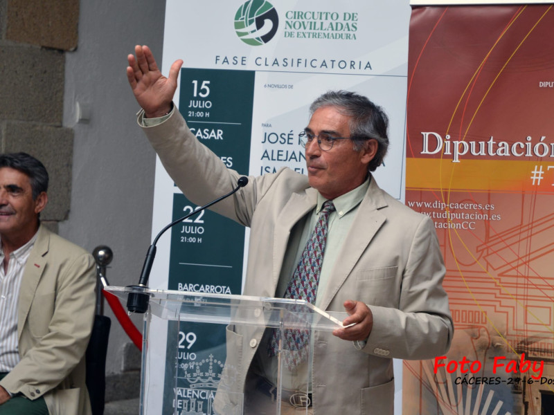 Luis Reina, exdirector de la Escuela de Tauromaquia de Badajoz