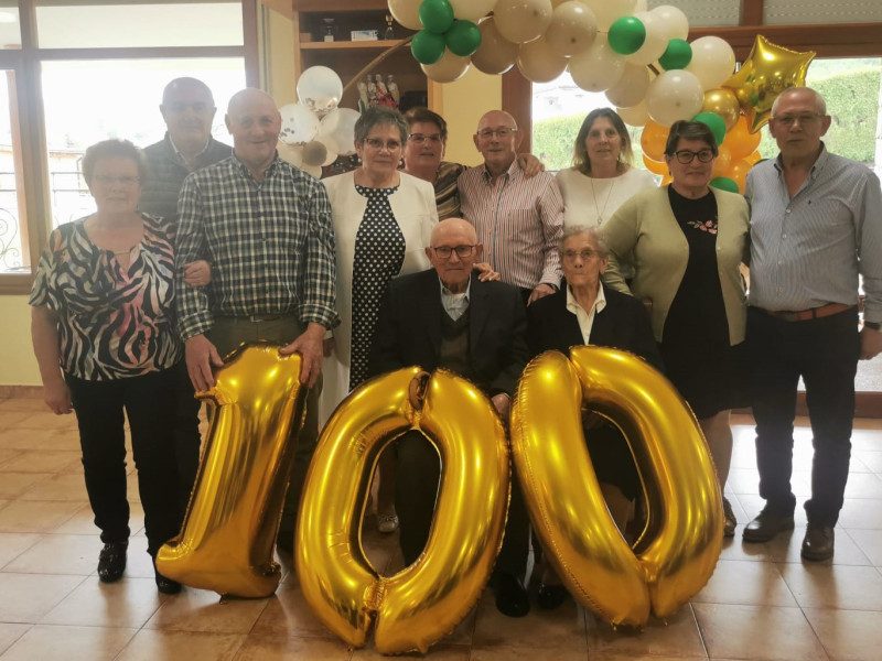 José García con la familia
